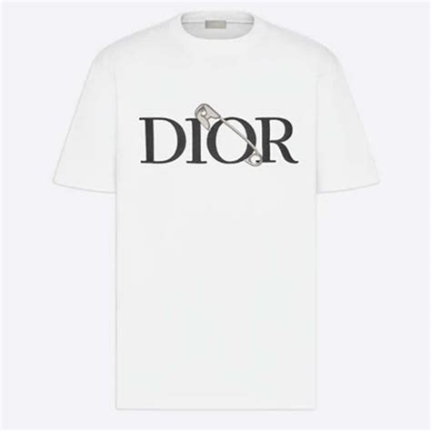 dior white tee shirt|Buy Dior t.